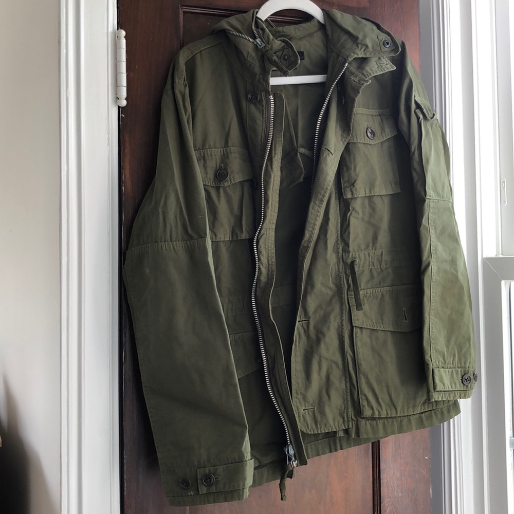 Women’s J. Crew Army Green Coat